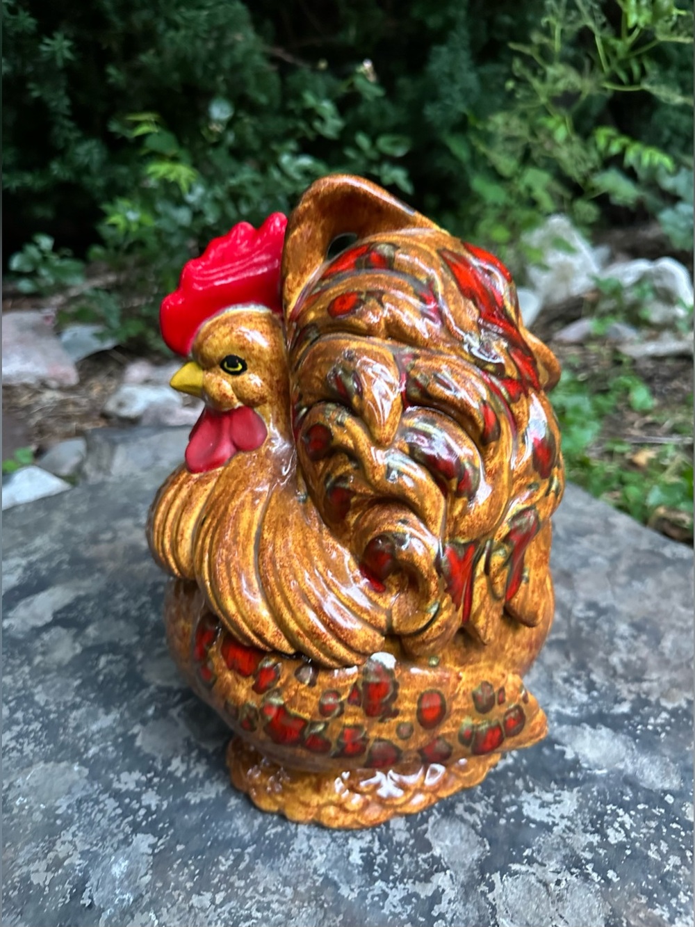 Handmade Rooster 🐓 Cookie Jar